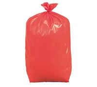 Poubelle GENERIQUE Sac poubelle 110 litres tri sélectif rouge opaque - carton de 200 - Jm plast