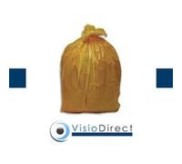 Sac poubelle 110L, JAUNE par 200 G