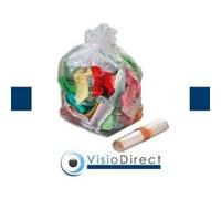 Sac poubelle 110L transparent par 200 G
