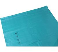 Sac poubelle 240l 80mic bleu 100 pcs/paquet