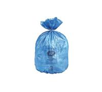 Sac poubelle 30 litres bleu NF - paquet de 100