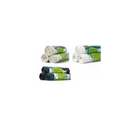 Sac poubelle, 35 litres, sans fermeture, blanc
