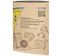Sac poubelle compostable, 10 litres, marron