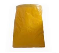 Sac poubelle de jardin pratique avec bandoulière pour manipuler les feuilles, l'herbe coupée et la litière de jardin (jaune)