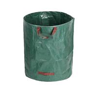 Sac poubelle de jardin robuste - Sac de jardin réutilisable avec poignée, parfait pour ramasser les ordures de jardin, les déchets de plantes, l'herbe et les feuilles (vert, 120 l)
