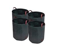 Sac poubelle de jardin Vert foncé 4 pcs 272 L 150 g/m²