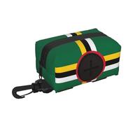 Sac poubelle de voyage avec drapeau du Commonwealth de la Dominique pour animaux de compagnie Essentiel pour la randonnée ou le camping à la campagne Assurez-vous que vous avez une expérience agréable