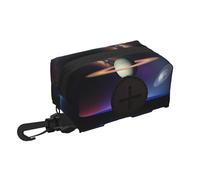 Sac poubelle de voyage Cosmic Saturn Pet Essentials pour la randonnée ou le camping à la campagne pour une expérience agréable