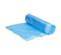 Sac poubelle domestique bleu G-80, fermeture automatique, 55 x 60 cm (30 L)