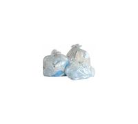 inapa Sac poubelle TRILine Eco 2500 L transparents extra longs Lot de 25 100% recyclables