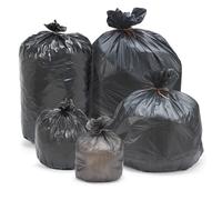 Sac poubelle économique 110L noir - Lot de 500