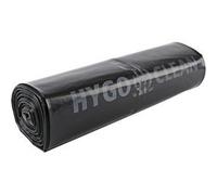 hygostar maxi sac poubelle, noir, 240 litres noir