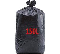SAC POUBELLE NOIR HAUTE RESISTANCE - 150 litres - les 100 sacs poubelles