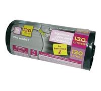 Sac poubelle renforcé x10 - 130 L