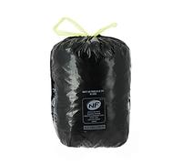 Sac Poubelle - Sacs Poubelle - Rouleau de Sac Poubelle - Sac poubelle Qualité Professionnelle - Delaisy Kargo 124174 Sac poubelle à liens coulissants, 23 microns, NF, 30 L, Noir (Pack de 100)