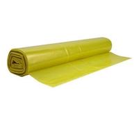 Sac Poubelle - Sacs Poubelle - Rouleau de Sac Poubelle - Sac poubelle Qualité Professionnelle - Sac Poubelle 110 L Jaune translucide - 30 microns - Carton de 200 Sacs