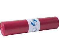 Sac poubelle Standard 575x1000mm 70l rouge 25 pcs/pack.