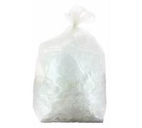 Sac poubelle transparent - polyéthylène haute densité - 110 litres BRICOZOR