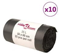 Sac poubelle vidaXL (x250)