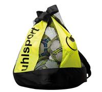Uhlsport Sac à ballons Logo – Jaune/Noir – Jusqu'à 12 ballons