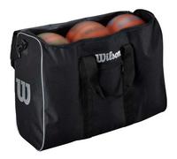 WILSON NBA Authentic, Sac de Basket, avec Une Capacité Généreuse, pour Un Transport Facile et Un Look Personnalisé, Couleur: Noir