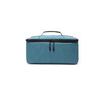 Sac pour appareil photo étanche Oxford, organisateur de photographie, séparateurs de séparation amovibles, mallette de rangement adaptée à Canon Nikon Sony DSLR-Bleu