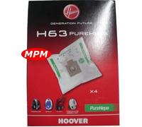 Sac pour Aspirateur - HOOVER - H63 - Compatible avec plusieurs modèles - Collecte des poussières - Mixte