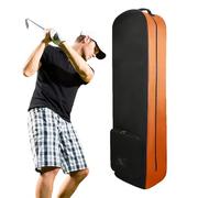 Sac pour avion de golf : sacs de golf de voyage pliants, bagages avec roues légères, porte-golf pliable | sacs de voyage portables, sac résistant à l'usure, à utiliser pour les voyages de rue
