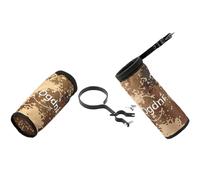 Sac pour baguettes de batterie en tissu Oxford avec pince pour accessoires, durable, imperméable, résistant aux rayures, clip à ressort antidérapant, coussinets en caoutchouc pour fixation sûre pour