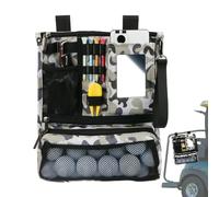 Sac pour balles de golf - Organiseur de sac de golf, sac à thé | Sac de balle de golf multifonction pour accessoires de golf, résistant aux rayures, compact et léger, pour clés et, kaki,