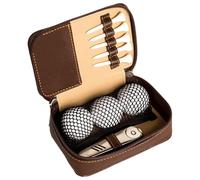 Sac pour balles de golf | Sac en cuir portable pour accessoires de golf, étanche, multifonction, organiseur d'équipement de sport pour cours, maison, voyage, voiture, présentation, sac de support