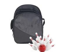 Sac pour boules de bowling - Sac de transport robuste - Porte-balles individuel - Porte-équipement de sport - Accessoire compact - Compartiment de voyage rembourré - Solution d'organisation de