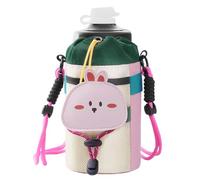 Sac pour bouteille d'eau, porte-bouteille d'eau avec sangle, sac à bandoulière pour téléphone portable, étanche, porte-gobelet pour bouteille d'eau, 1,4 l, pour le cyclisme en plein air, b, Voir