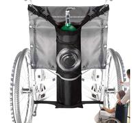 Sac Pour Bouteille D'oxygène Pour Fauteuil Roulant | À Dos Léger Pour Réservoir D'oxgène, De Support De Réservoir D'oxygène, Installation Sans, Sac De Transport De Cylindre Réutilisab