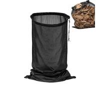 Sac pour broyeur de bois - Support de branche durable, porte-bois de chauffage en maille, stockage de sciure de scie robuste | Jardin pelouse intérieur extérieur pour aménagement paysager branche