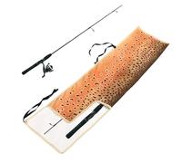 Sac pour canne à pêche - Housse de protection avec 4 compartiments, 84 cm, sac étanche et durable | Bateau Rive Voyage Transport Lac Rivière en plein air, Yellow Croaker Skin, Voir description, Voir