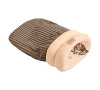Sac pour chat, sac de couchage pour chats d'intérieur - Sac de couchage respirant pour animaux de compagnie - Sac de couverture lavable pour chat, sac de câlin pour chat, sac de couchage confortable p
