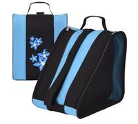 Sac pour chaussures de patinage, sac pour patins à roues alignées - Sac de rangement pour chaussures de patins à roues alignées pour filles | Organisateur de chaussures de patinage à trois compartimen