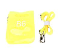 Sac pour ciseaux de coupe de cheveux, sac de barbier, étui fourreau réglable avec bandoulière pour coiffeurs, coiffeurs, matériau TPU, grande capacité (Jaune)
