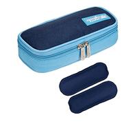 Sac pour Diabétique ONEGenug Sac de refroidissement diabétique Sac d'insuline pour les seringues de diabète, l'insuline et les médicaments (bleu + 2 packs de glace)