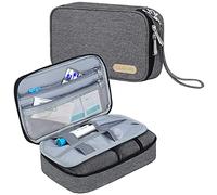 Sac pour Diabétique, Organisateur de Voyage pour Diabète Accessoire, Médicaments, Glucomètre, Pilules, stylo d'insuline, Seringues, Aiguilles(Sac Uniquement), Gris