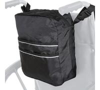 Sac Pour Dos De Fauteuil Roulant | Sac Dos Pour Fauteuil Roulant Avec Bandes Réfléchissantes,Pochette Organisatrice Pour Hôpital De Rééducation Personnes Âgées Adultes Voyage Sorties Courses