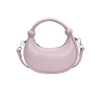 Sac pour femme Style coréen Bandoulière en cuir PU Petit sac à main Mode Messagers Demi-lune Femmes Style coréen Bandoulière Bandoulière Pu Cuir Messenger, violet, One Size