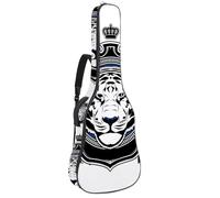 Sac pour guitare acoustique Belive in Magic Unicorn Horse Bandoulière réglable 101,6 cm, 104,1 cm, 106,7 cm, Multicolore 6., 42.9x16.9x4.7 in, Organiseur de sac