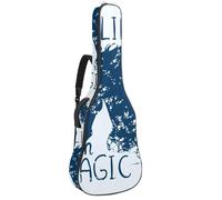 Sac pour guitare acoustique Belive in Magic Unicorn Horse Bandoulière réglable 101,6 cm, 104,1 cm, 106,7 cm, multicolore 1, 42.9x16.9x4.7 in, Organiseur de sac