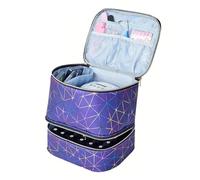 Sac pour kit d'ongles - Organisateur pratique de fournitures pour ongles | Organisateurs de kits d'ongles d'organisation améliorée | Étui de transport de vernis longue durée pour, bleu, Consulte la