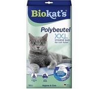Biokat's sac en polyéthylène XXL pour toilettes de chat — hygiénique — 1 paquet (1 à 12 sachets)