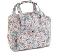 Sac pour machine à coudre motif Mercerie - 20x44x38cm - Distifil(...) - Vert Vert G