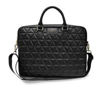 Sac pour Notebook 15 pouces Matelassé avec Bandoulière et Logo Noir