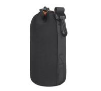 Sac pour objectif d'appareil photo - Sac pour objectif d'appareil photo, sac en néoprène épais | Rangement d'objectif d'appareil photo, cordon de serrage, housse d'objectif, 18 cm, se beskrivning